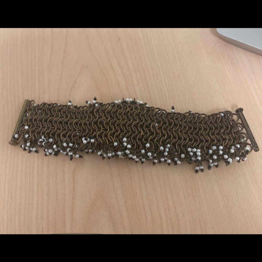 Rhinestone Cha Cha Statement Bracelet - image 3